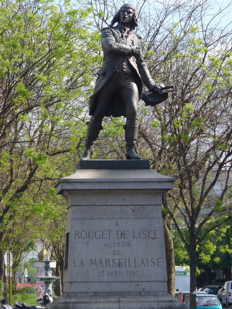 Monument commémoratif, dit statue de Rouget de Lisle